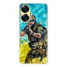 ЗСУ Чехлы (TPU) для Realme C56 – ЗСУ  Воин