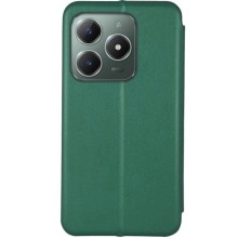 Кожаный чехол-книжка Classy для Realme C61 4G – Зеленый