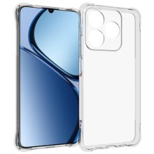 TPU чехол GETMAN Ease logo усиленные углы Full Camera для Realme C61 4G / C63 4G – Прозрачный
