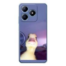 Бампер з принтом Меми для Realme C61 – Качка