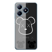 Чехлы для Realme C61 - Bearbrick Louis Vuitton (PREMIUMPrint) (БеарБрик глаза)