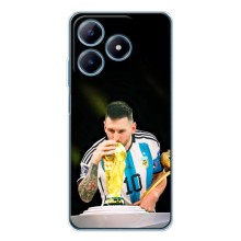 Чехлы для Realme C61 (Leo чемпион) (AlphaPrint) (Кубок Месси)