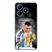 Чехлы для Realme C61 (Leo чемпион) (AlphaPrint) (Месси Чемпион)