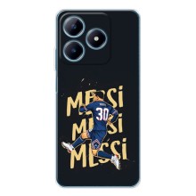 Чехлы для Realme C61 (Leo чемпион) (AlphaPrint) (Messi ПСЖ)