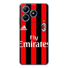 Чехлы для Realme C61 (VPrint) - Футбольные клубы (Milan)