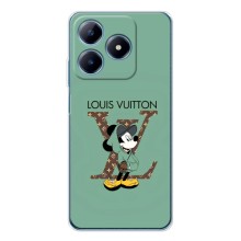 Чохли Луі Вітон для Realme C61 (AlphaPrint - LOUIS VUITTON) (Міккі Маус LV)