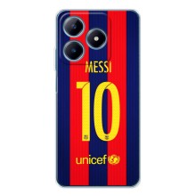 Чехлы Месси для Realme C61 (AlphaPrint) (Messi Barca 10)