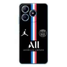 Чехлы PSG для Realme C61 (AlphaPrint) (футболка ПСЖ)