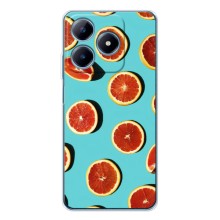 Чехлы с Фруктами для Realme C61 (VPrint) (Грейпфрут)