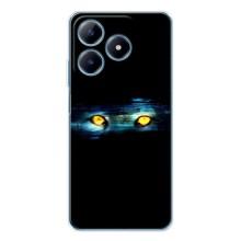 Чехлы с изображением разных животных для Realme C61 (Глаза)