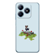 Чехлы с картинкой собаки Патрон для Realme C61 (AlphaPrint) (Сапер Пес)
