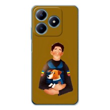 Чехлы с картинкой собаки Патрон для Realme C61 (AlphaPrint) (ЗСУ Патрон)