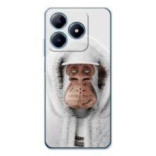 Чехлы с Обезьянами NFT для Realme C61 (AlphaPrint) (обезьяна NFT в тату)