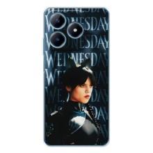 Чехлы с принтом Уэнсдей на Realme C61 – Уэнздей с ушками