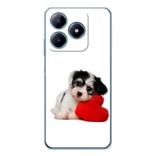 Чехлы с собаками для Realme C61 (VPrint) (Песик)