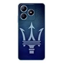 Чехлы с тематикой "Крутые машины" на Realme C61 – Лого Maserati