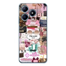 Чехол (Dior, Prada, YSL, Chanel) для Realme C61 (Бренды)