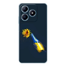 Чехол для Патриота Украины Realme C61 - (AlphaPrint) – Коктейль молотова