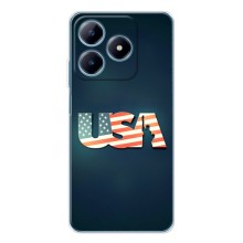 Чехол Флаг USA для Realme C61