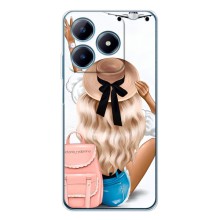 Чехол с печатью для Realme C61 - (Мода) (AlphaPrint) (Путешествие)