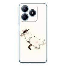 Чехол на тематику: Коты для Realme C61 – Отдых