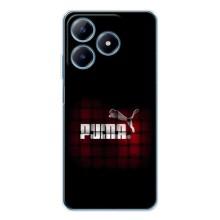 Чехол с Брендами одежды на Реалми С61 – PUMA стиль