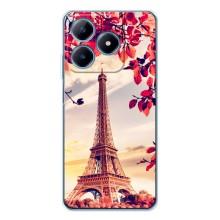 Чехол с Эйфелевой башней на Realme C61 – Paris photo