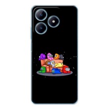 Чехол Амонг Ас для Realme C61 (AlphaPrint) (Амонг-ас)