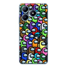 Чехол Амонг Ас для Realme C61 (AlphaPrint) (Убит)