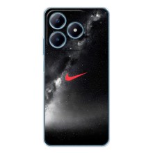 Чехол для Realme C61 - с принтом Найк (AlphaPrint) (Найк красный)