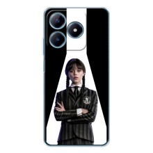Чехлы Венсдей на Realme C61 Уэнсдей (AlphaPrint) (W-Wednesday)