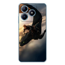 Чехол дракон Беззубик для Realme C61 – Полет Беззубика