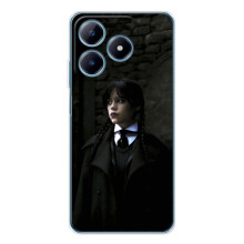 Чехол с дизайном Венздей 2 на Realme C61 – Уэнсдей в костюме