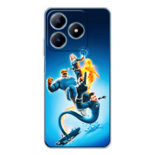 Чехол с принтом Фантастическая четверка для Realme C61 – Фантастическая четверка