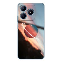 Космические Чехлы для Реалми С61 (VPrint) (Сатурн)