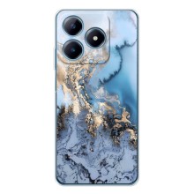 Мраморный чехол на Realme C61 (VPrint) (Нежный мрамор)