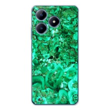 Мраморный чехол на Realme C61 (VPrint) (Салатный Мрамор)