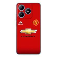 Силіконові Чохли з принтом Футбол на Realme C61 – Man United