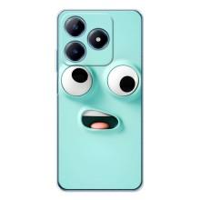 Силиконовые Чехлы (смешные стикеры) для Realme C61 – мордочка