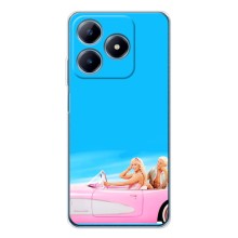 Силиконовый Чехол Барби Фильм на Realme C61 – Барби и Кен