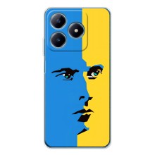 Украинские Чехлы для Realme C61 с картинкой УПА (AlphaPrint) (Степан Бандера)