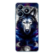 Защитные чехлы для Реалми С61 (AlphaPrint) (ХИТ продаж) ВОЛК (Волк)