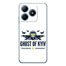 Защитные чехлы (Призрак Киева) для Realme C61 (AlphaPrint) (GHOST of Kyiv)