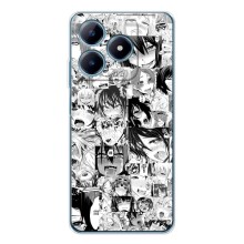 Чехлы Персонажи Аниме Наруто для Realme C63 4G (AlphaPrint) (Ahegao manga)