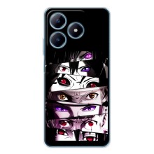 Чехлы Персонажи Аниме Наруто для Realme C63 4G (AlphaPrint) (Глаза Anime)