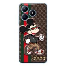 Чехлы Бренд GUCCI для Realme C63 4G – Маус Гуччи