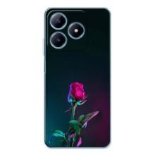 Чехлы с принтом Розочки для Realme C63 4G – Ночная роза