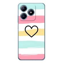 Чохли з тематикою "Маленькі Сердчеки" на Realme C63 4G (Гарне сердечко)