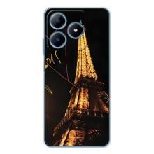 Чехол с Эйфелевой башней на Realme C63 4G – Paris