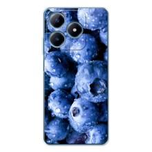 Чехол с изображением  вкусной еды для Realme C63 4G – Голубика